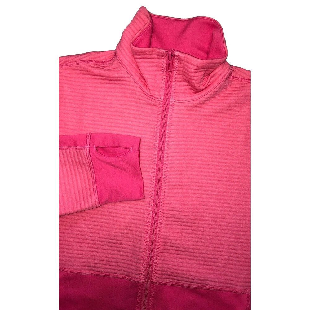 Adidas Climalite Women's M Pink‎ 1/4 Zip Pullover Sweatshirt Running Lightweight